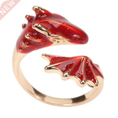 Dragon Rings Punk Viking Animal Snake Adjustable Finger Ring