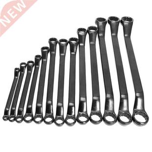 Ratchet Torque Wrench Tool Set Double Box End Offset Ring Ke