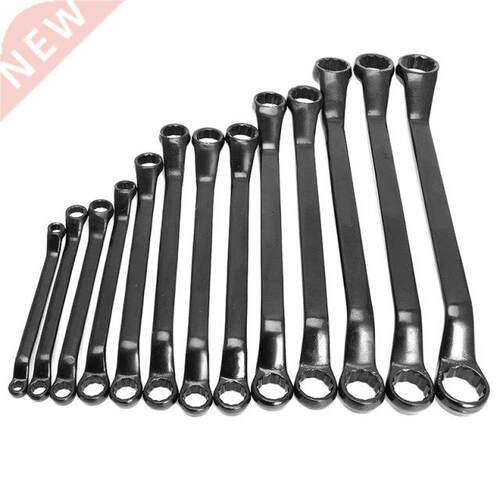 Ratchet Torque Wrench Tool Set Double Box End Offset Ring Ke