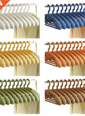 10pcs Plastic Hangers for Clothes Seamless Clothing Drying R