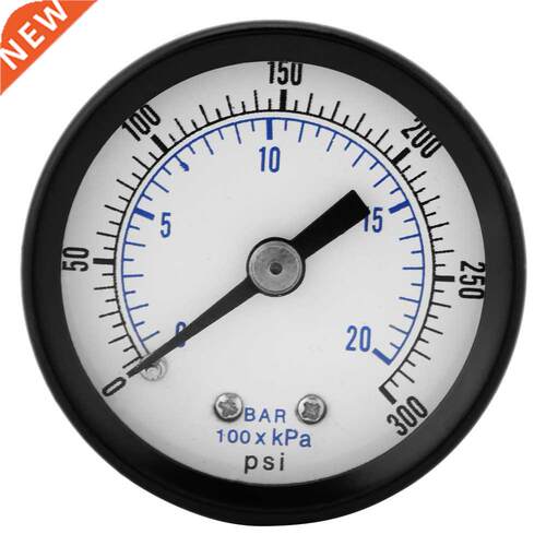 Mini Pressure Gauge For Fuel Air Oil Liquid Water 0-20bar /