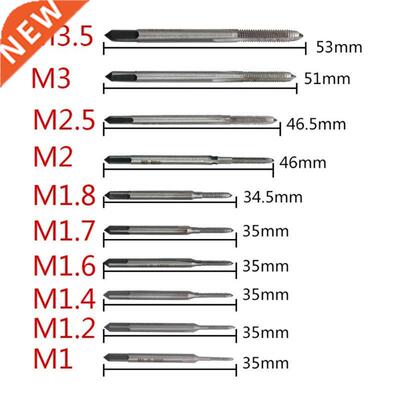 12pcs Mini Hand Screw Taps Thread Wire Tapping Threading Tap