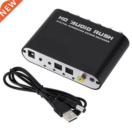 Digital 5.1 Audio Decoder Dolby Dts/Ac-3 Optical To 5.1-Chan