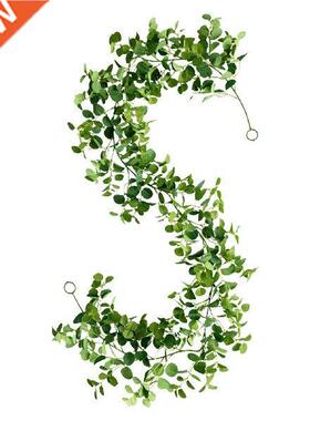 1.8m Green Slk Artfcal Hangng vy Leaf Garland Plants