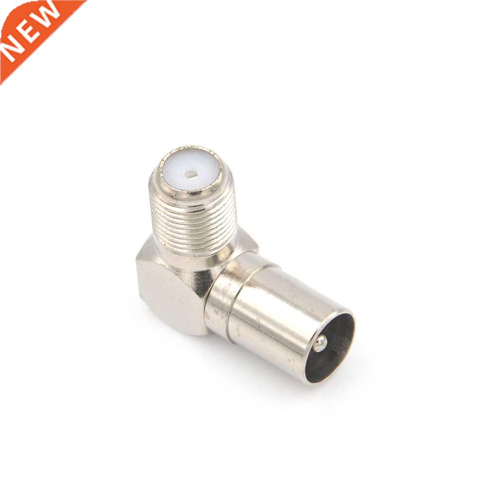 90 Degree Right Angled TV Aerial Cable Connector RF Coaxial