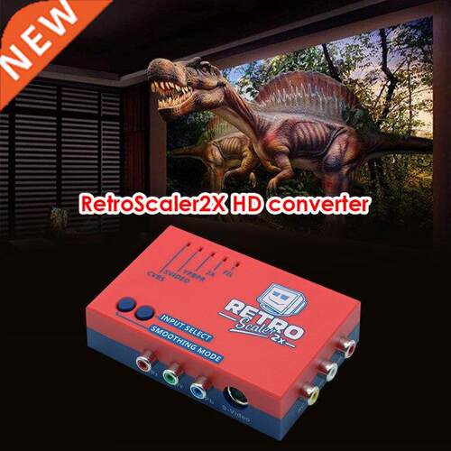 Retroscaler2x Hd Converter Av To HDMI-compatible Converter