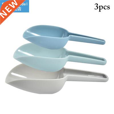 3Pcs/Set Plastic Kitchen Scoop Set Creative Ice Scoop Food S