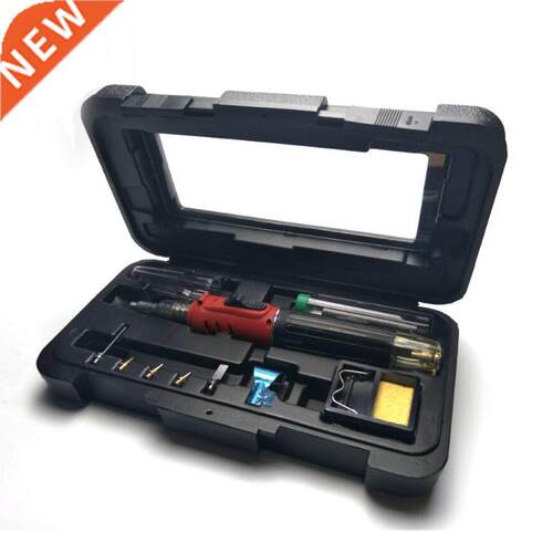 10 n 1 Gas Weldng Solder ron Butane Set gnton Kt Weld