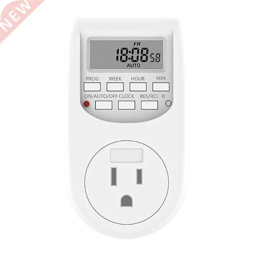 US Plug 16A Countdown Power Outlet Circuit Breaker 125V