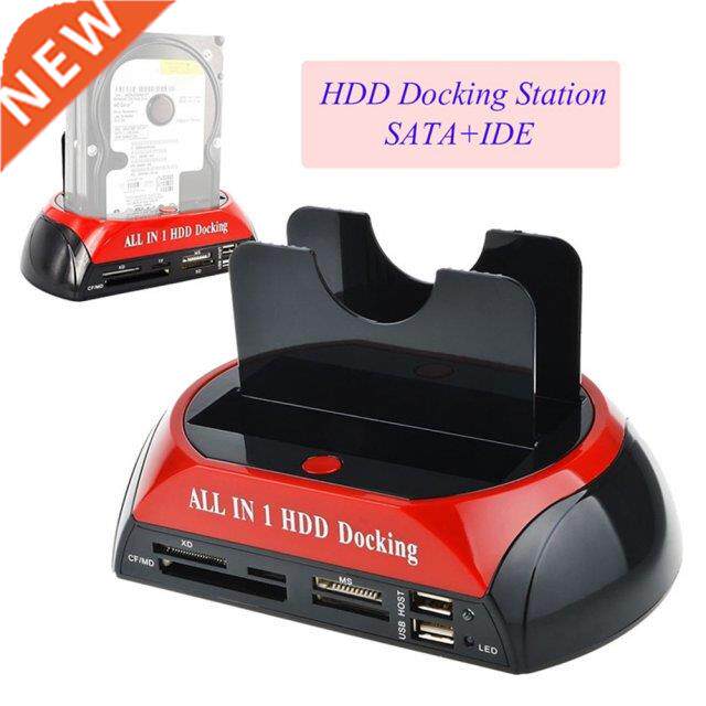 HDD Docking Station eSATA to USB 2.0/3.0 Adapter For 2.5 3.5