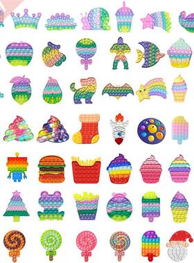 Push Bubble Fidget Toys Autism Special Needs Sss Reliever He