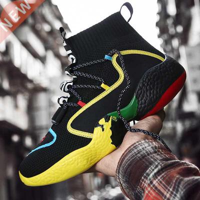 Men Basketball Shoes High  Gym Socks Shoes Training Ankle