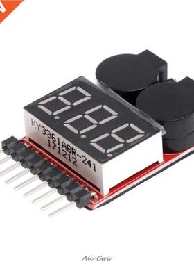 1-8S Lipo/Li-ion/Fe batterie de bateau RC 2 en 1 testeur LED