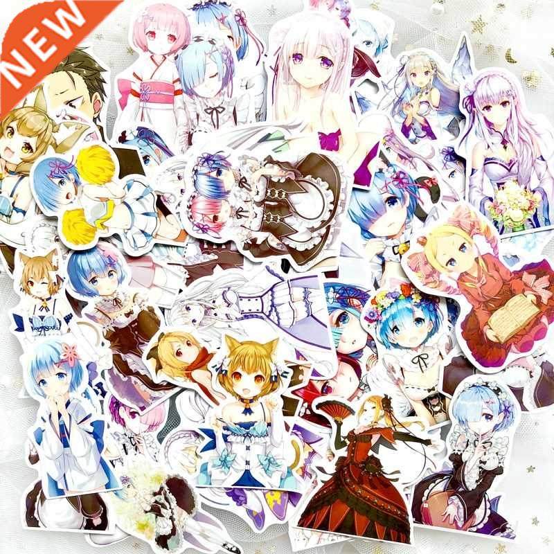 50pcs/set Re:Life In A Different World From Zero Sticker Fo
