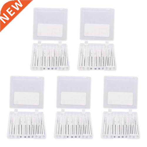 50Pcs 2 Flute Cnc Router Bits 3.175mm Straight Slot Tungsten