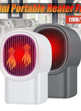Fan Heater Electric Home Heaters Mini 220V 500W Room Air