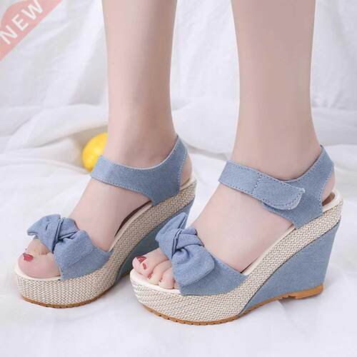 2021 New Designer Denim Sandals Women Sandals High Quality W