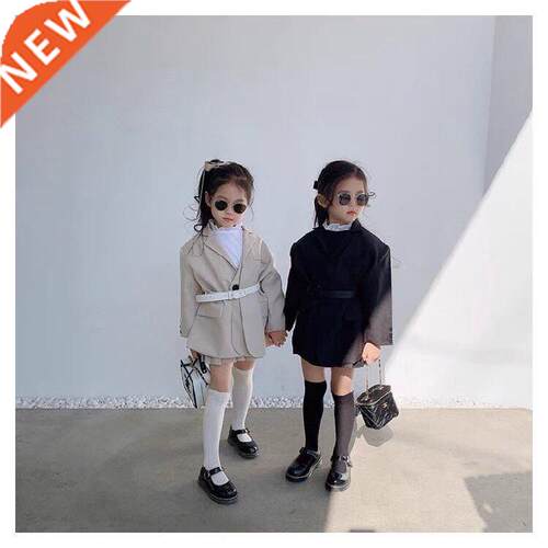 2021 autumn Korean girls' suit Korean children's jac
