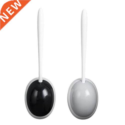 Household WC Silicone Brush Head Toilet Brush Cleaning Tool