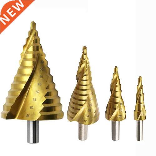 1/3/4pcs HSS Titanium Drill Bit Set 4-12 4-20 4-32 6-65mm Dr
