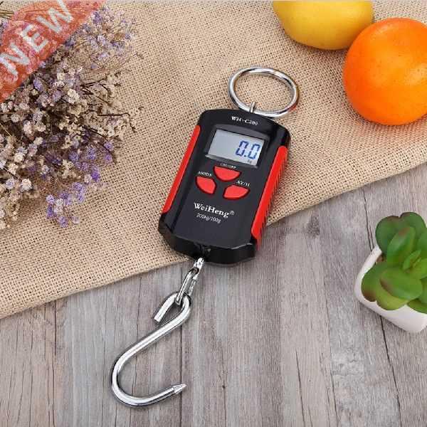 200kg/100g Pocket Scale Portable Digital Luggage Scale