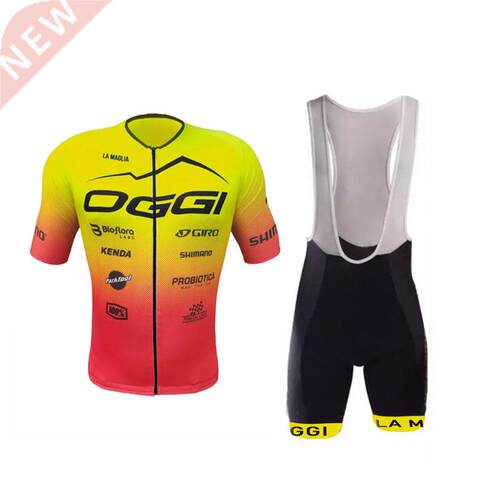 OGGI Men Cycling Jersey Bike Shirt Short Sleeve MTB Quick-dr