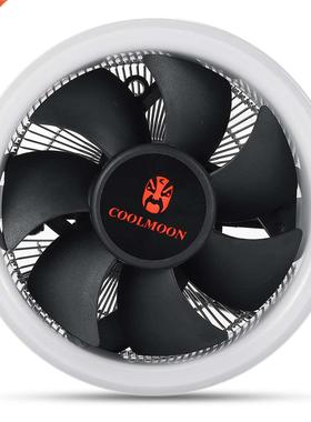 PC CPU Cooler Fan Heatsink LED Colorful Aperture CPU Cooling