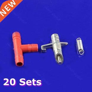 20 Sets Automatic Nipple Water Bunny Feeder Drinker Waterer