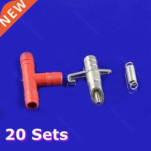 20 Sets Automatic Nipple Water Bunny Feeder Drinker Waterer