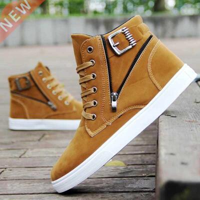Men	s High- Casual Skateboarding Shoes Flat Shoes For