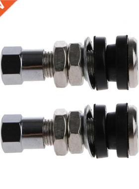 1 Pair Tire Wheel Valve Tubeless No Tube Stem Motorcycle Car
