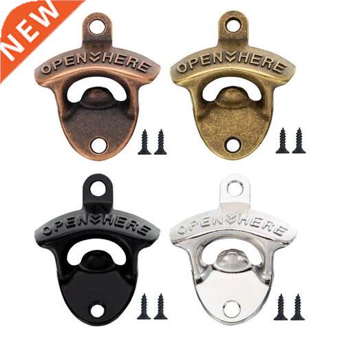 Retro Bottle Opener Wall Mounted Wine Beer Opener Tools Bar