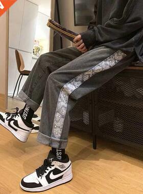 Jeans Boys Korean nd Loose Straight Spring Straight Pants Me