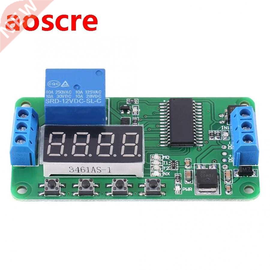 1 Channel DC 12V Delay Relay Controller LED Timer Switch Mod