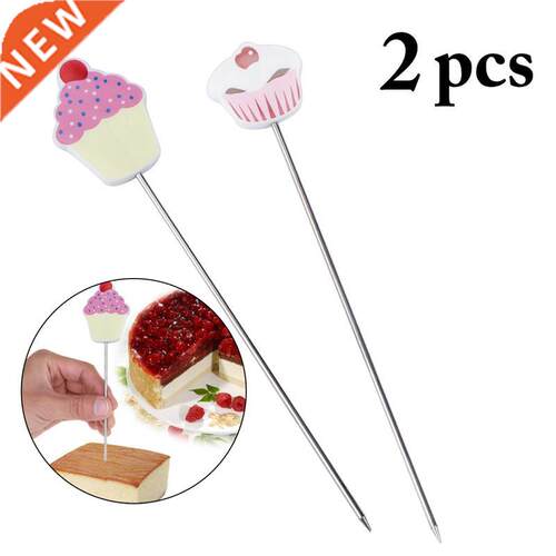 2pcs Convenient Cake Tester Baking Skewer Cupcake Muffin Tes