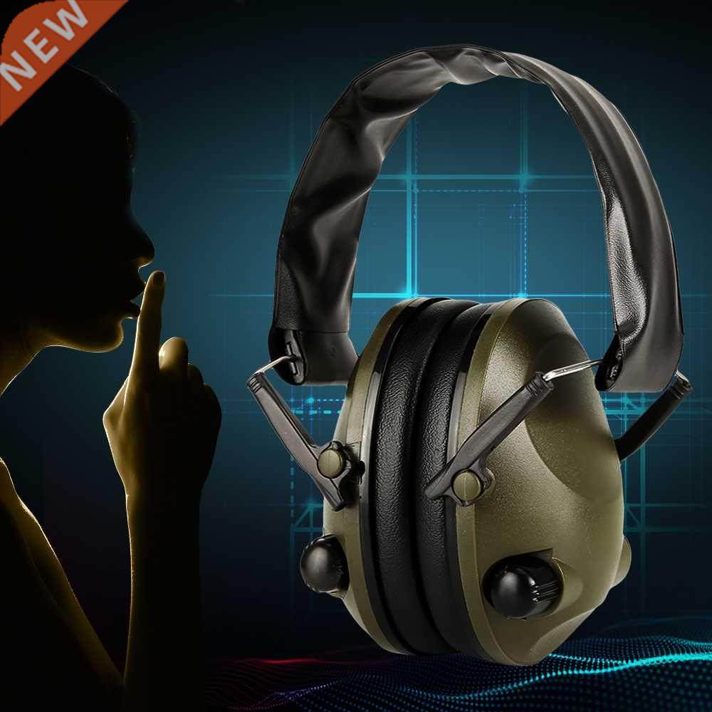 Ear Muffs Headset Protector Electronic Damper Sports Shootin
