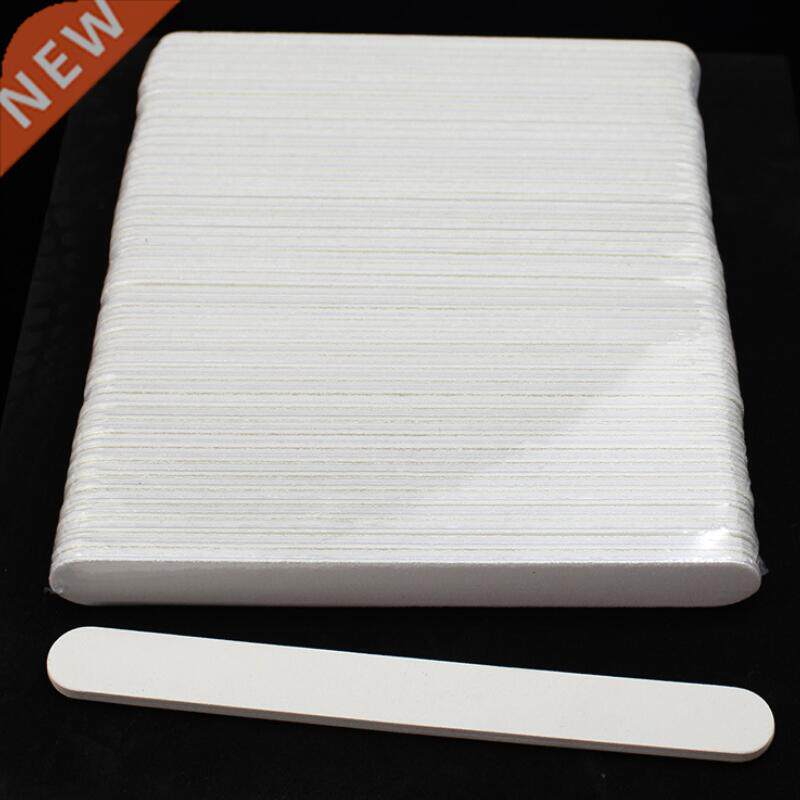 5/10pcs Nailfile Professional Nail Buffer White 100/180 San图片