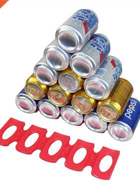 Creative Fridge Can Beer Wine Bottle Rack Storage Box Holder