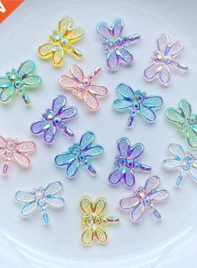 60Pcs Kawa Cute Shny Mn Butterfly Flat Back Cabochons