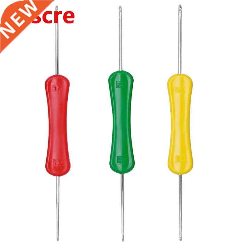 Multicolor Double-Ended Crochet Hook Knitting Needles Sweate
