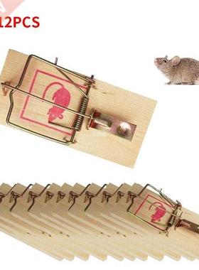12pcs Reusable Catching Rats Rat Traps Rodent Mousetrap Bait