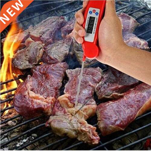 Electronic Digital Folding Food Thermometer Kitchen Meat