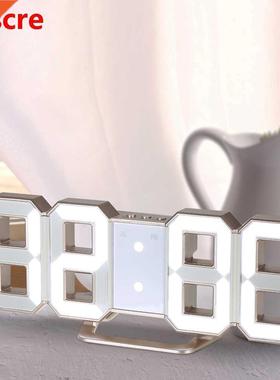 Multifunctional Large LED Digital Wall Clock 12H/24H Time Di