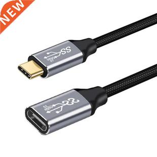 Type C Extender Cable USB-C .1 Gen 2 Extension Cord 100W Ma