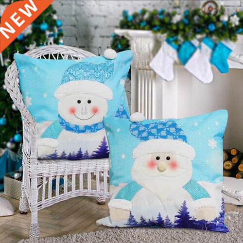 LED Christmas Pillowcase Santa Claus Snowman Creative