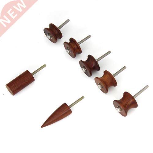 7 Pcs Leather Burnisher Kit Pointed Tip Leather Slicker Tool