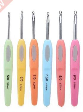 1 Set Durable Sewing Tool Aluminum Crochet Hooks 2.5mm-6mm