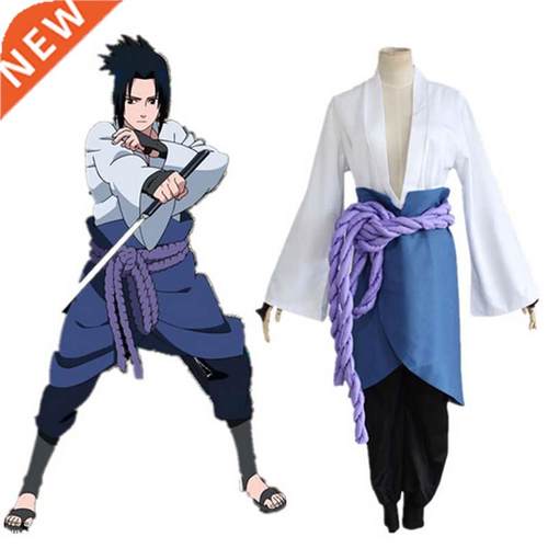 Uchiha Sasuke cosplay costume anime Haruto Shippuden third G