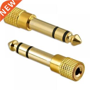 Jack 6.35mm Male To 3.5mm Female apter Connector