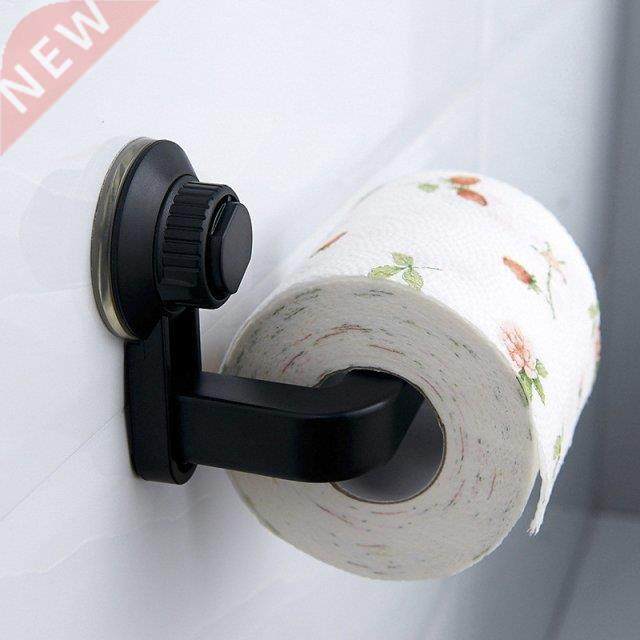 New 1Pc Kitchen Toilet Paper Holder Super Storage Suction Cu